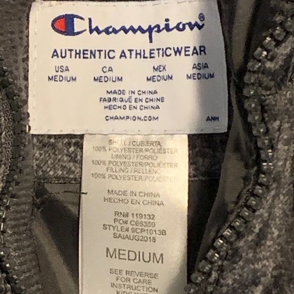 Boys Champion Winter Jacket - Picture 2 of 3